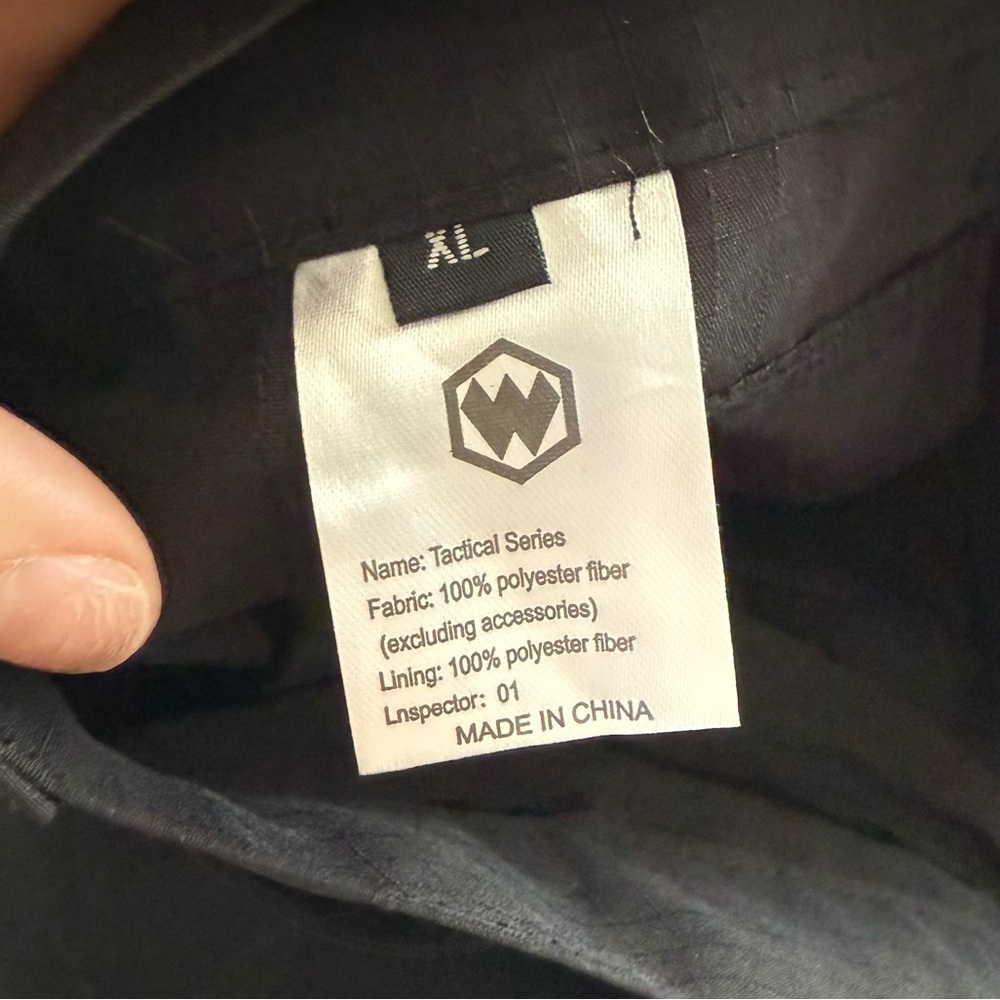 W Tactical Series Pants Black Size XL - Picture 3 of 5